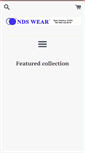 Mobile Screenshot of ndswear.com